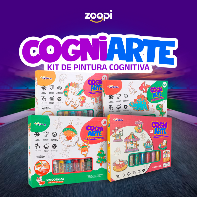 CogniArte - Kit de Pintura Cognitiva